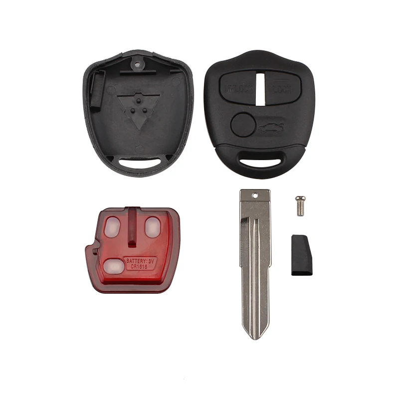 3 кнопки автомобиль дистанционного Smart Key Fob 433 мГц ID46 чип для Mitsubishi Lancer/Outlander