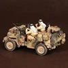 1/35 SAS Jeep Crew Set 3 - North Africa 1941-42, World War II, No car, Resin Model Soldier GK, Unassembled and unpainted kit ► Photo 3/4