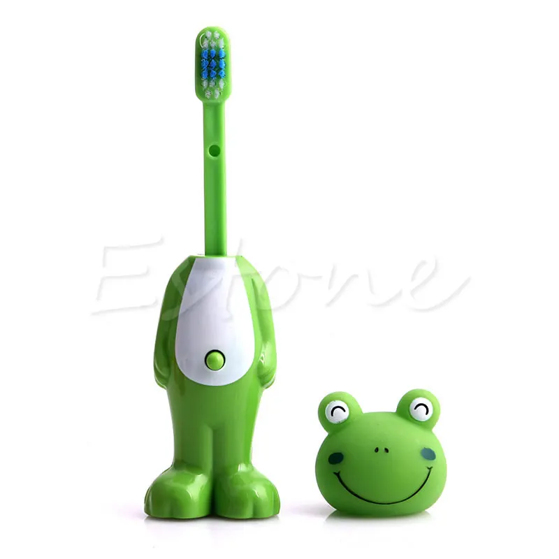 1 PC Baby Toothbrush Silicone Toothbrush Kids CartoonTooth Brush Soft Bristle Tooth Brush Mouth Clean Teether Training