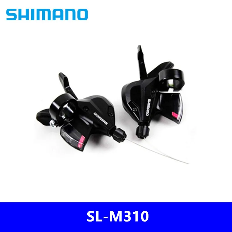 SHIMANO SL-M310 3x8 3x7 21S 24S скорость переключения триггер набор Rapidfire Plus w/Shifter кабель черный