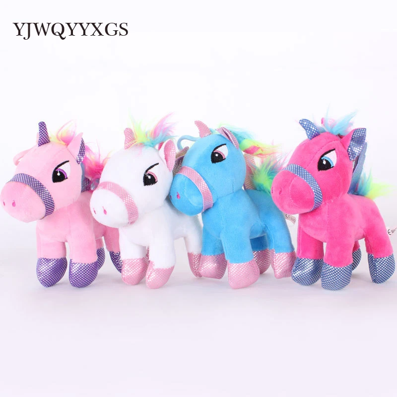 YJWQYYXGS 1PCS Cute Pink Unicorn Doll Plush Toy Doll Soft Unicornio