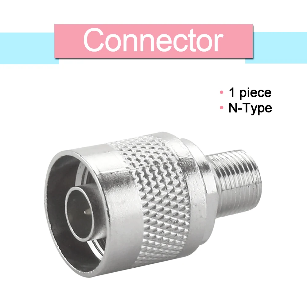 

1 pcs N-Type N Male Plug to F Female Jack RF Coaxial Adapter N Male Connector for GSM DCS 3G Signal Repeater Booster Amplifier