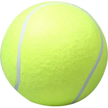 9,5 дюйма теннисный мяч для собак гигантский Pet игрушка, теннисный мяч жевательная игрушка для собаки Подпись Мега Джамбо детский мячик для домашних животных