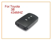 3 Button Smart Remote Key For Toyota 434Mhz Car Alarm Keyless Entry Fob (Circuit Board No:61A651-0101)