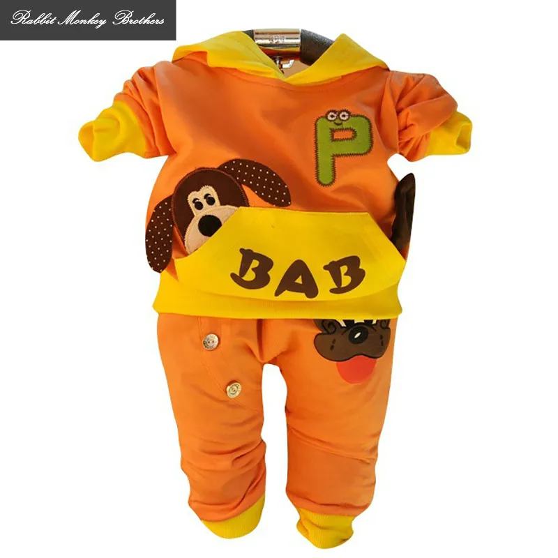 Special offer Spring apparel fashion cotton children set baby boy and