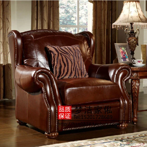 New Clical Fashion Leather Sofa Upscale Hotel Clubs Office New Clical Fashion Leather Sofa Upscale Hotel Clubs Office Chair Antique American Furniture House