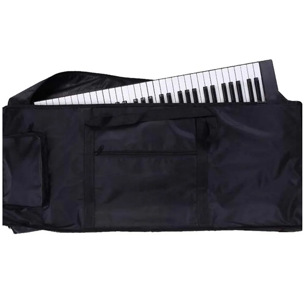 Водонепроницаемый 61 клавиатура электронный орган сумки 100x40x15 см; Цвет: черный