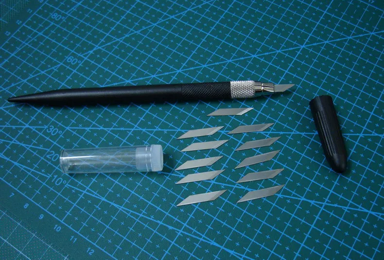 [4Y4A] DIY Универсальный нож гравировка ручка нож резьба нож бумага художественная модель нож
