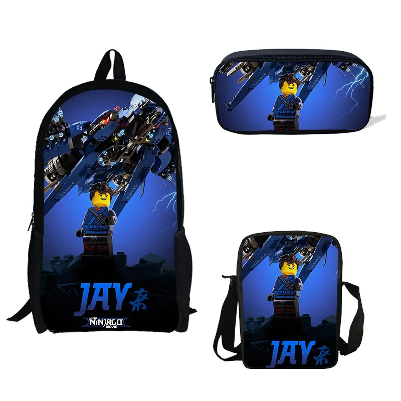 Ninjago Bag Retro Quality Shoulder Bag School College Christmas Messenger