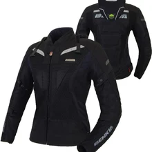 Benkia мотоцикл куртка Лето байкерская куртка из дышащего материала бронежилет куртка для гоночного мотоцикла Jaqueta Motoqueiro куртка для Для женщин