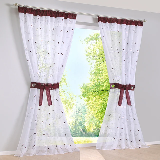2017 embroidered curtains for living room bedroom window curtains custom made cortinas rideau pour salon para - Cortinas Salon 2017 embroidered curtains for living room bedroom window curtains custom made cortinas rideau pour salon para - Cortinas Salon