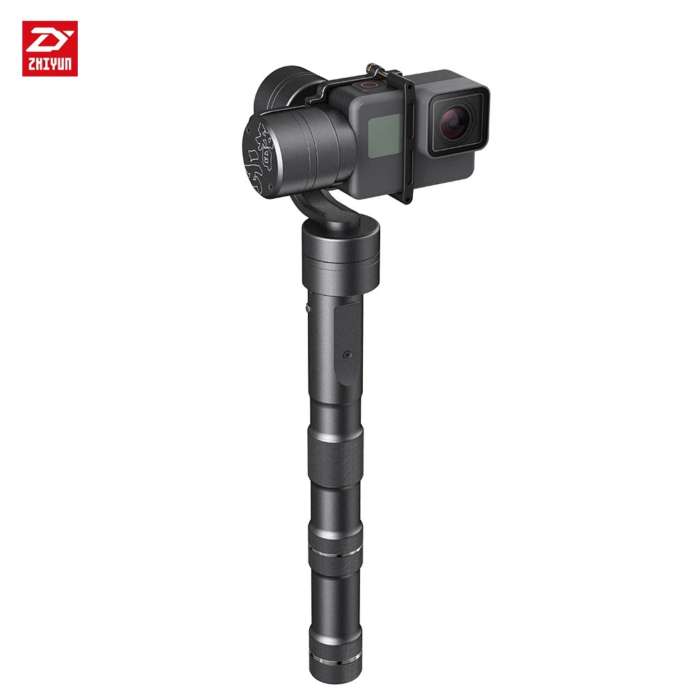 Zhiyun Z1 Evolution 3-х позиционный ручной карданный стабилизатор для экшн-камеры GoPro Hero 4 5 XiaoYi/дополнительный монитор Камера PK Hohem Isteady Pro