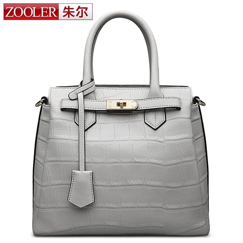 

2017 New ZOOLER women leather bag alligator pattern large capacity genuine leather handbag bolsa feminina 0-profit sales!!#3665