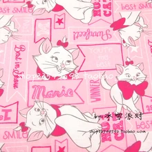 100*105 см большой бант Зонт кошка Мэри ребенок хлопок ткань ребенок день рождения обои/Diy ручной работы дизайнерское постельное белье домашний кошелек из ткани одеяло