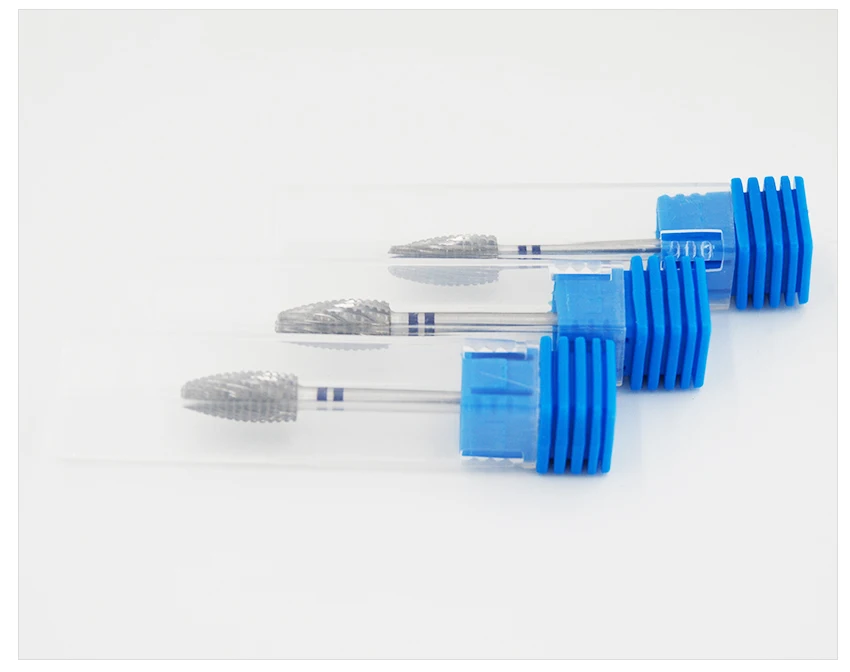Lixa de Unhas Broca de Carboneto de Polimento ''grande Cone Forma Carbide Bit Unha Broca Elétrica Pedicure Prego 2pcs 3 - 32 4 bit prego broca lixa de unhas elétrica