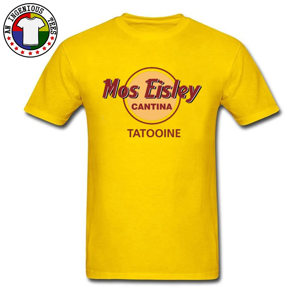 T košile mos eisley cantina tatooine tshirts pro muži summer/autumn oblečení 100% bavlna kolo krk pánská