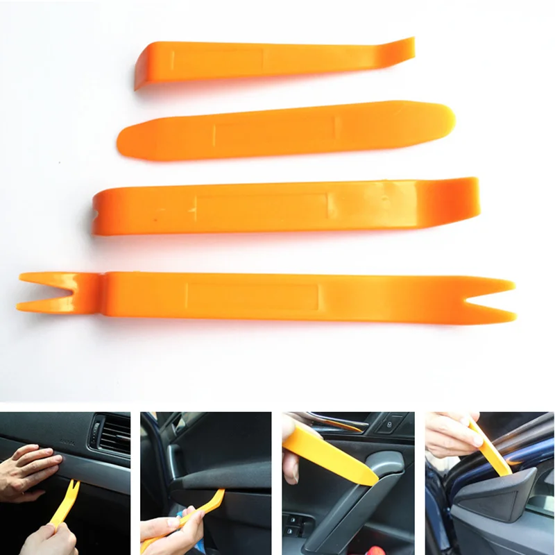 

4pcs/set Car Audio Door Removal Tool Car Accessaries for Ford Focus Kuga Fiesta Ecosport Mondeo Escape Explorer Edge Mustang