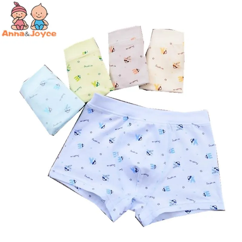 boy boxer 5 Pcs/lot baby Boys Underwear Kids Panties Cartoon Child