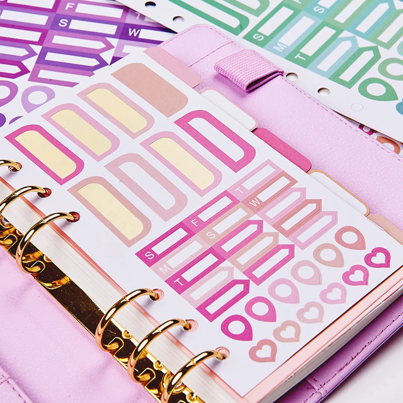 

2019 New Creative Stickers School Stationery DIY Planner Notebook Sticker Decorative Loose-leaf Index Stickers