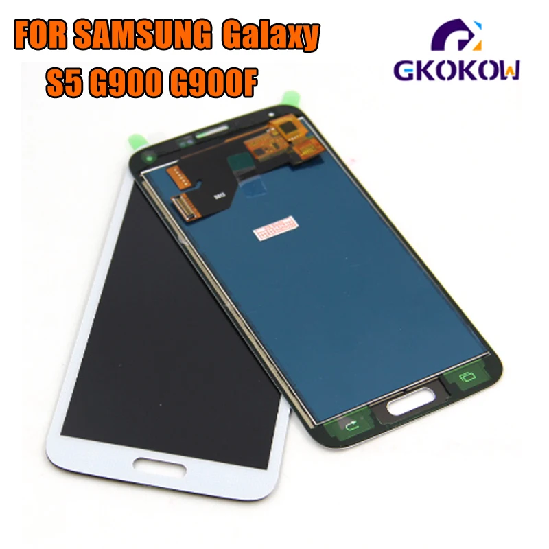 

For Samsung S5 Display G900 LCD for Samsung Galaxy SM-G900 G900F S5 LCD with Touch Screen Assembly Replacement