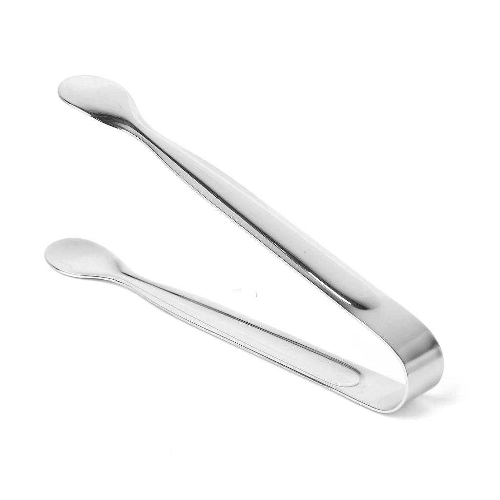 4.7'' Stainless Steel Sugar Buffet Party Catering Serving Tongs Food Clip Kitchen