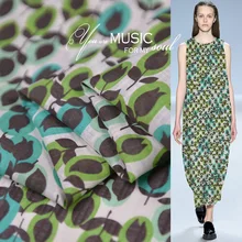 100 см* 110 см лист шаблон мягкий шелк хлопок прозрачная ткань платье Шитье tissu