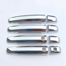 For Suzuki Vitara Escudo 2015 2016 2017 ABS Chrome Exterior Door Handle Cover Outside Handle Protectors Trims Car Styling 8Pcs