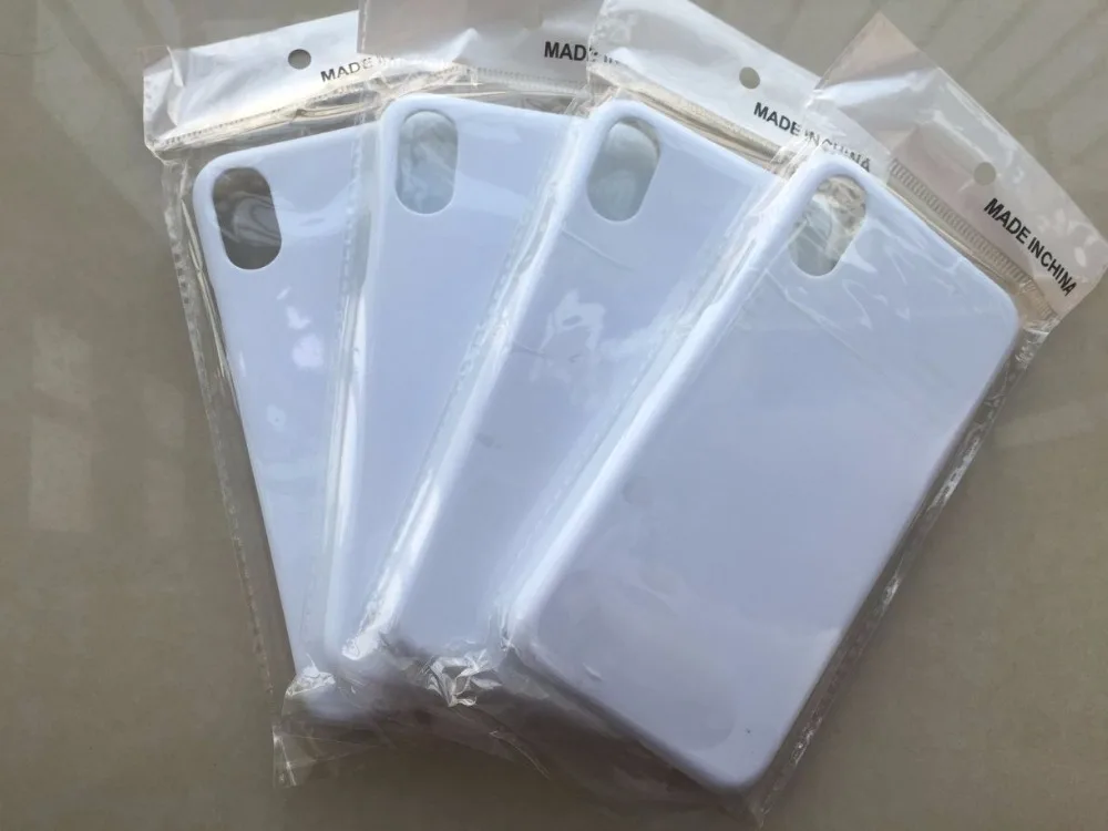 

Для iPhoneX XS сублимационная 3D крышка 3d пустой чехол для iphone X XS 3d белый корпус общий 20 шт./лот