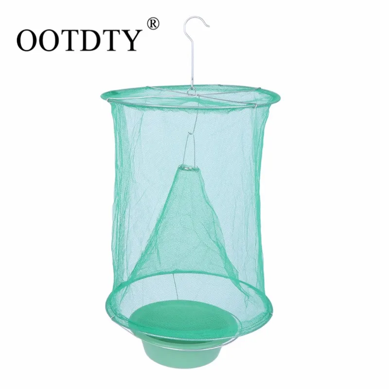 OOTDTY Folding Mosquito Capture Catching Fly Mesh Net Hanging Trap