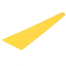 Uxcell треугольники Совет скребок окна автомобиля плёнки Ракель винил стикеры упаковка инструмент Желтый