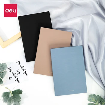 

Deli 1PCS PU Leather Colorful Schedule A5 Business Note Book Diary Weekly Planner Notebook School Office Supplies Stationery