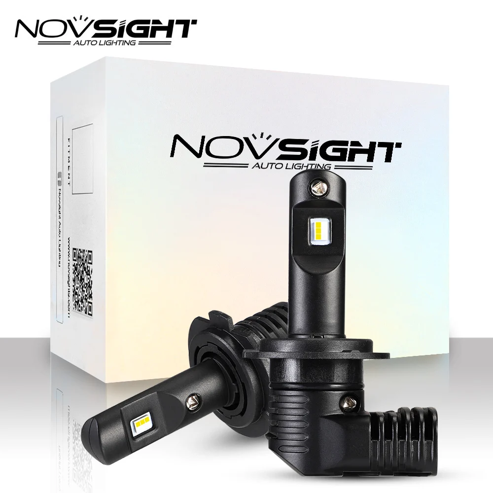 

NEW 1:1 DESIGN NOVSIGHT H7 Led H4 Car Headlight Bulbs H11 led lamp H8 9005 9006 HB3 HB4 50W 10000LM 6500K Auto Headlamp