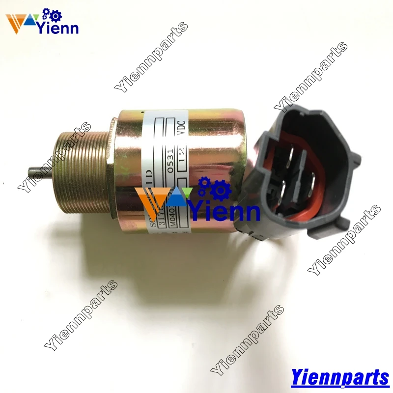 Mitsubishii l3e l3c S3L s3l2 S4L s4l2 Стоп электромагнитный 30a87-20402 30a87-00040 для peljob eb350 eb406 мини-экскаватор Diesel Двигатели для автомобиля