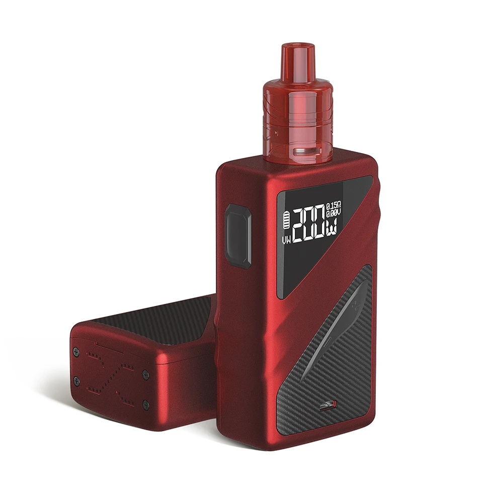 Оригинальный набор Smoant Taggerz 200W TC Box Mod 2 мл одноразовый резервуар для электронной