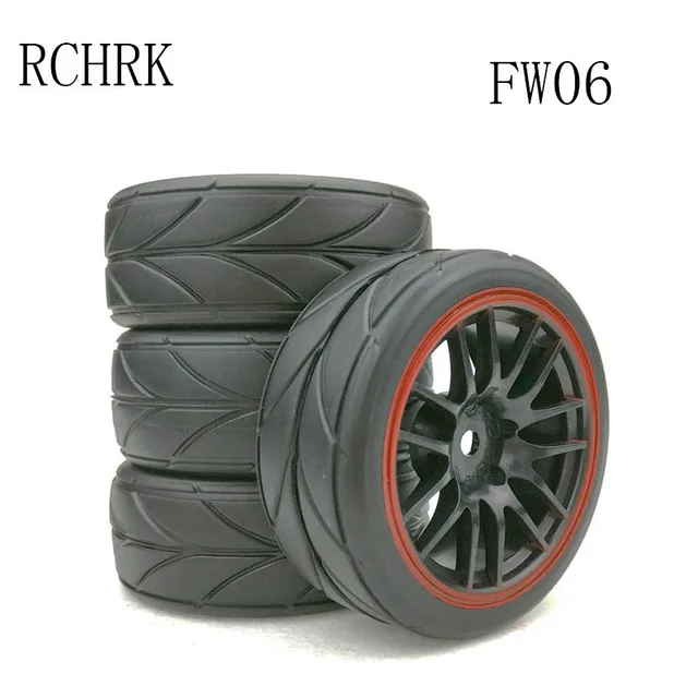 Special Price 4pcs 1/10 Aluminium Alloy Wheel Hubs Metal Wheel Hubs for HSP SAKURA CS D4 FW06 RC Drift Car/On-road/Crawler Diameter 52mm