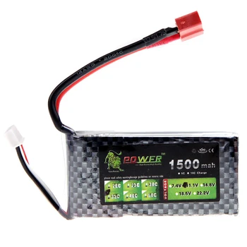 

Lion Power Lipo Battery 11.1V 35C Max 50C T Plug For RC Car Airplane