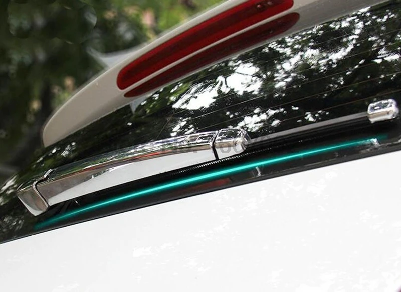 For Volkswagen Golf 7 MK7 2014 2015 4pcs ABS Car Rear Window Rain