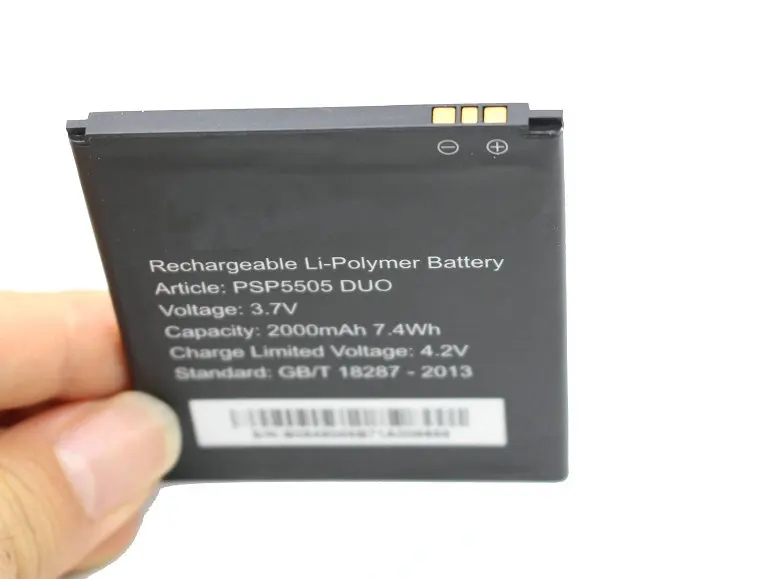 Запасная батарея для psp 2000 DUO 2x5505 mAh/7.4Wh+ универсальное зарядное устройство для Prestigio MultiPhone psp 5505 DUO+ Track NO