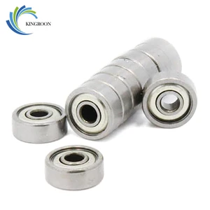 10 шт./лот мяч подшипники 623ZZ 3x10x4 мм часть 623-ZZ колеса миниатюрный глубокий паз 3d принтеры запчасти 623 ZZ шкивы нержавеющая сталь 2 - изображение