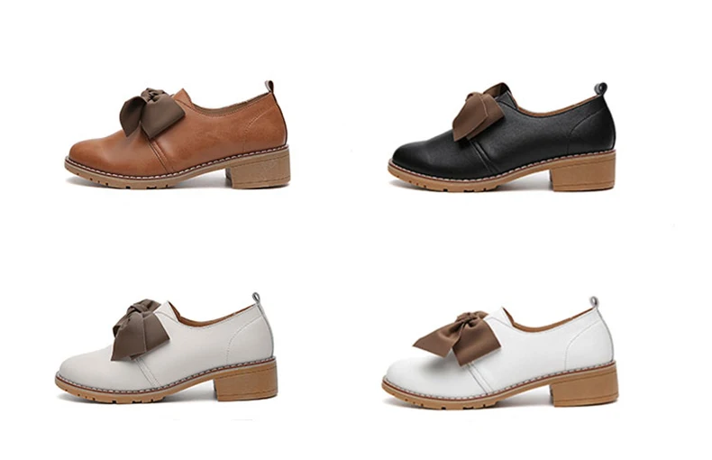 O16U/весенние женские туфли-оксфорды на плоской подошве; Moccains; женская обувь из натуральной кожи; черные лоферы на шнуровке; водонепроницаемые мокасины на плоской подошве