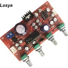 LM1036+ NE5532 предусилитель с высокими частотами бас-баланс Регулировка громкости с одним поставить Управление