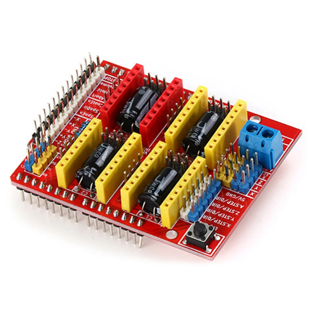 1pc V3 Engraver 3D Printer CNC Shield Expansion Board A4988 Driver