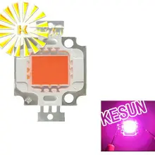 10 шт. х 10 Вт 30mil cob рост светодиодный чип, полный спектр 400nm~ 840nm полный спектр светодиодный светильник для выращивания растений быстро и лучше