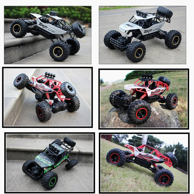 4wd RC автомобиль дистанционного управления сканеры 4x4 вождения автомобиля двойной двигатель Радио управления led машина RC автомобили модель внедорожника игрушка