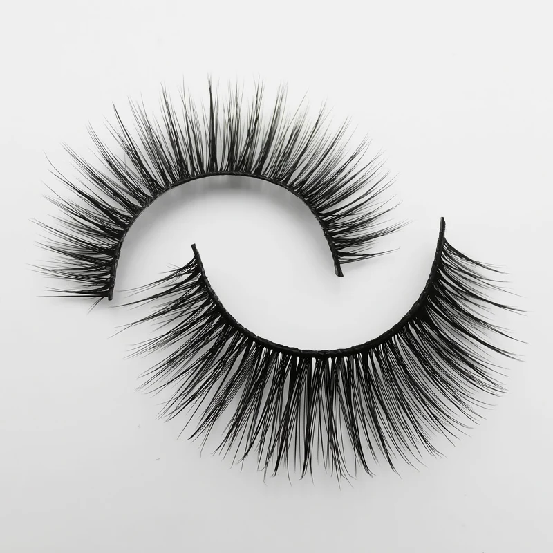 4Pair 3D Mink False Eyelashes Beauty Makeup Thick Voluminous Messy Fake Eye Lashes Extension Tools Eye Cosmetic