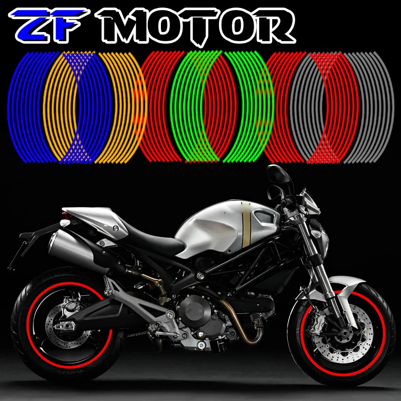 Колеса мотоцикла шин обода наклейки 17 дюймов колеса для Honda Hornet CB400 CB599 CB600 CB750 CB900