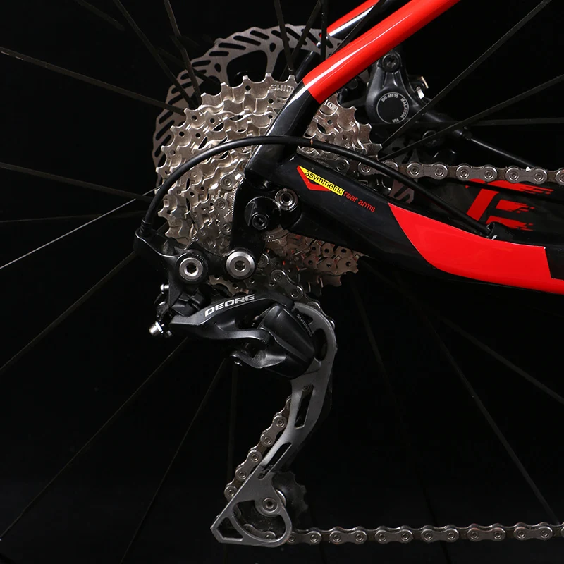 27.5/29inch carbon fiber mountain bicycle Pneumatic shock 30/ 33 speed carbon fiber frame lightweight Cross country weapon MTB 27.5/29inch carbon fiber mountain bicycle Pneumatic shock 30/ 33 speed carbon fiber frame lightweight Cross country weapon MTB