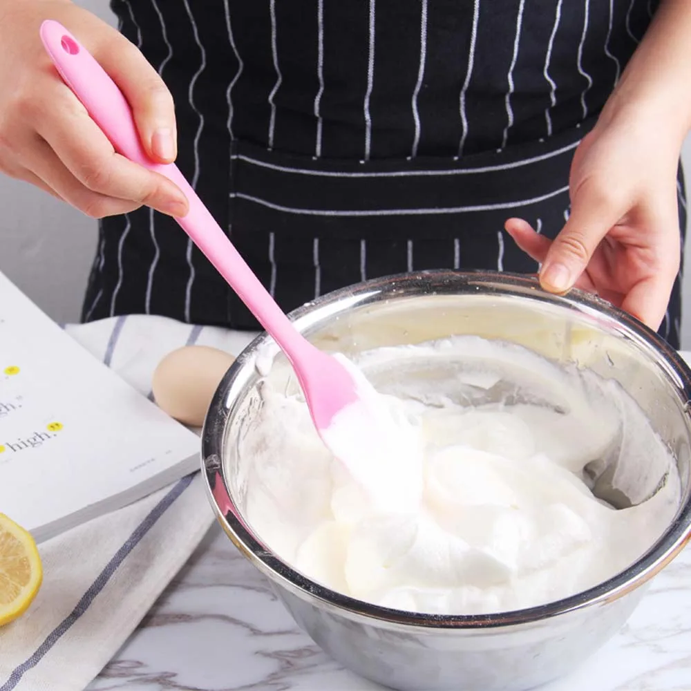 

Baking Scraper Cake Baking Tool Food Grade Non Stick Spatula Butter Spoon Cooking Silicone Spatula Rubber Shovel Bakery Tools