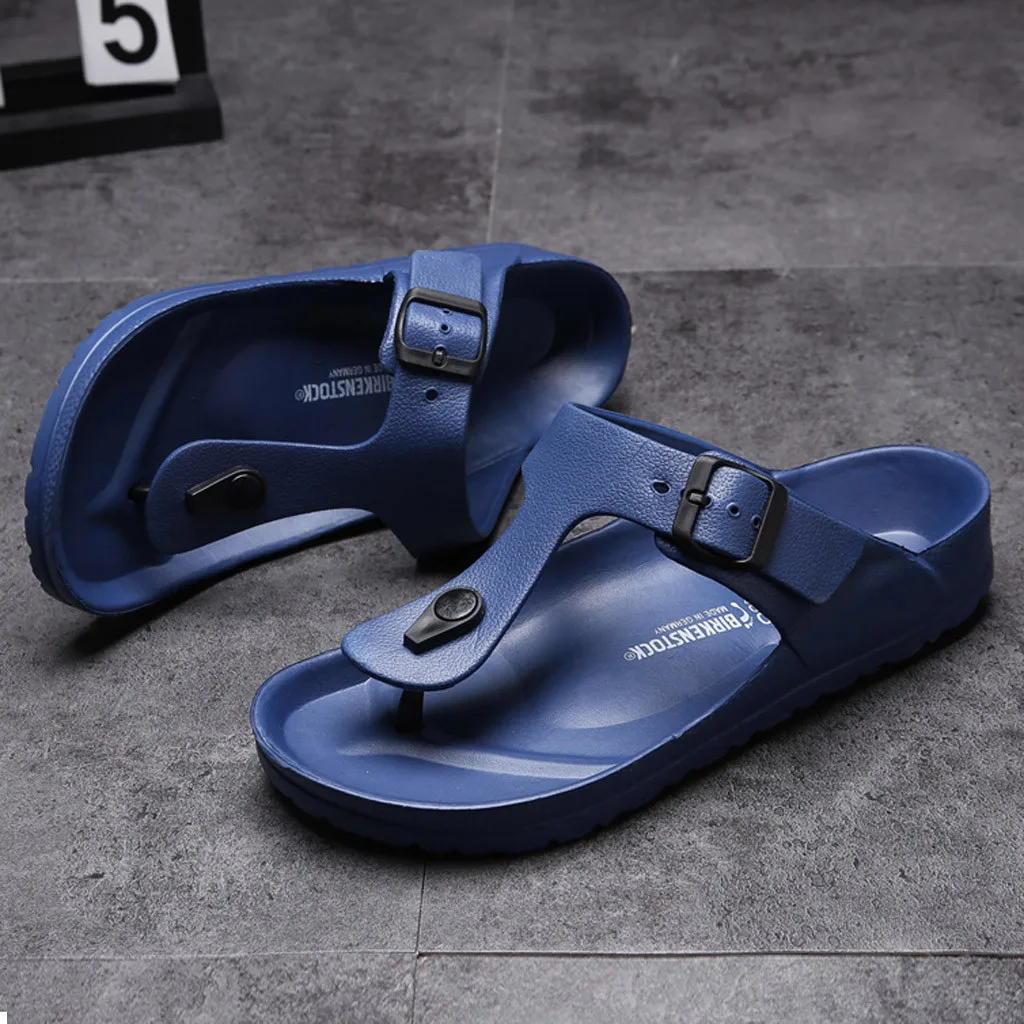

Men Shoes Summer Flip Flops Outdoor Fashion Slippers Male Non-Slip Light Beach Sandal Indoor Casual Slides 39-44 сланцы мужские