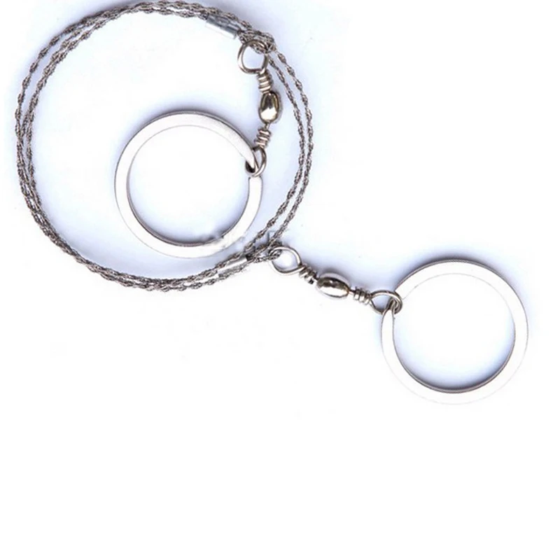 FATCOOL 65cm Outdoor Camping Hiking Manual Hand Steel Rope Chain Saw Practical Emergency Gear Steel Wire Kits Travel Tools